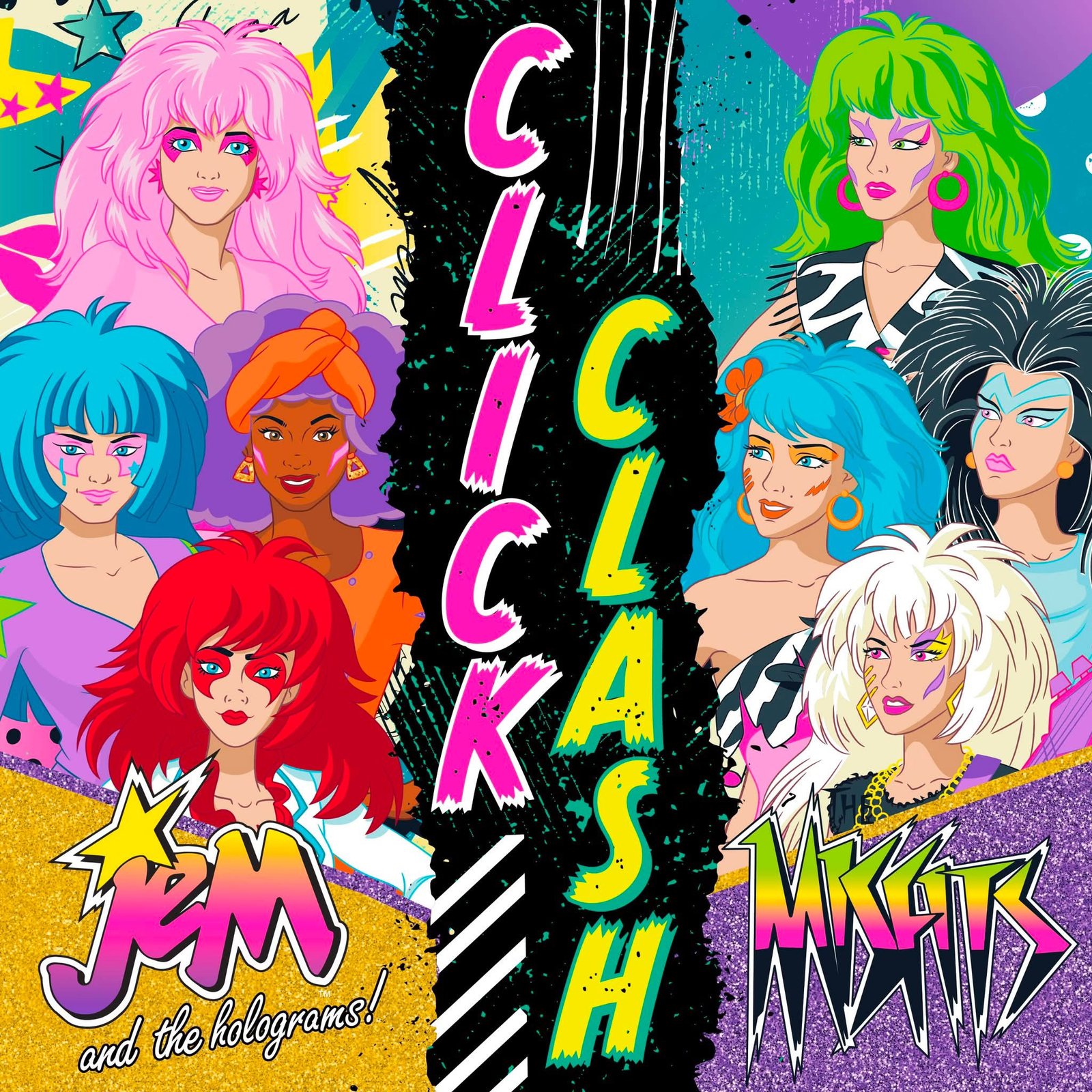 Release Date: August 28, 2026.
The Misfits & Jem and the Holograms Click Clash (Digital Single)