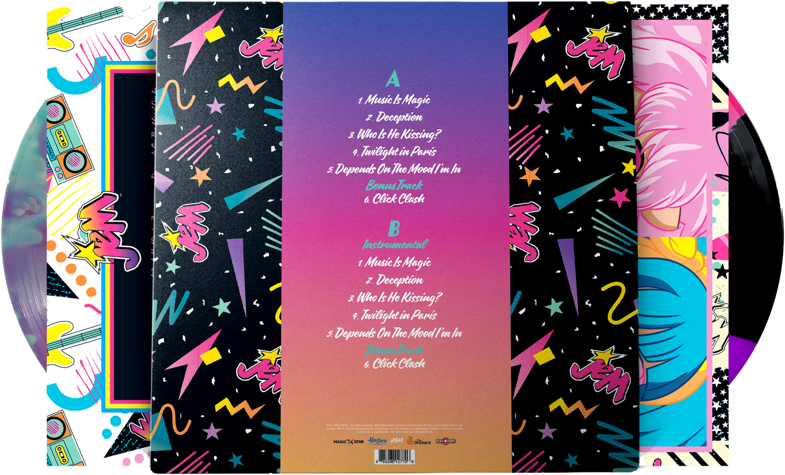 Release Date: November 2026
Jem and the Holograms Music Is Magic EP 
(Music Is Magic Striped & Twilight In Paris)