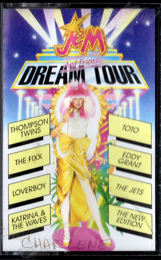 Jem And Friends Dream Tour Cassette - CBS Special Products BT 19873 