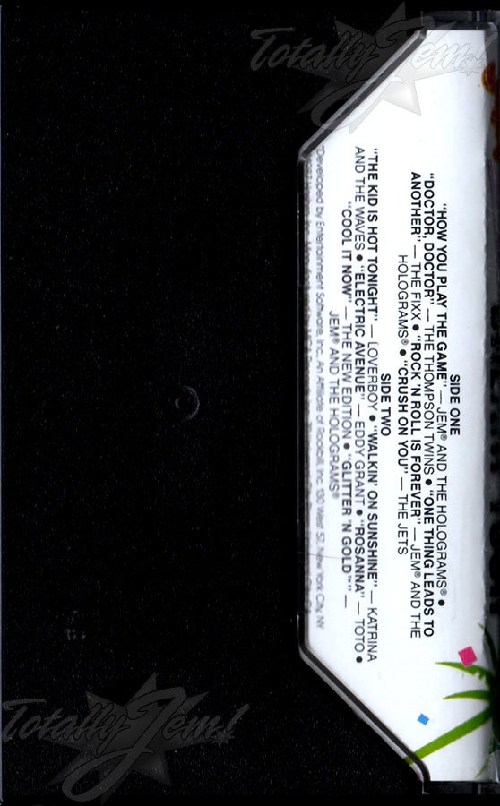 Jem And Friends Dream Tour Cassette - MCA Records MSG 35083