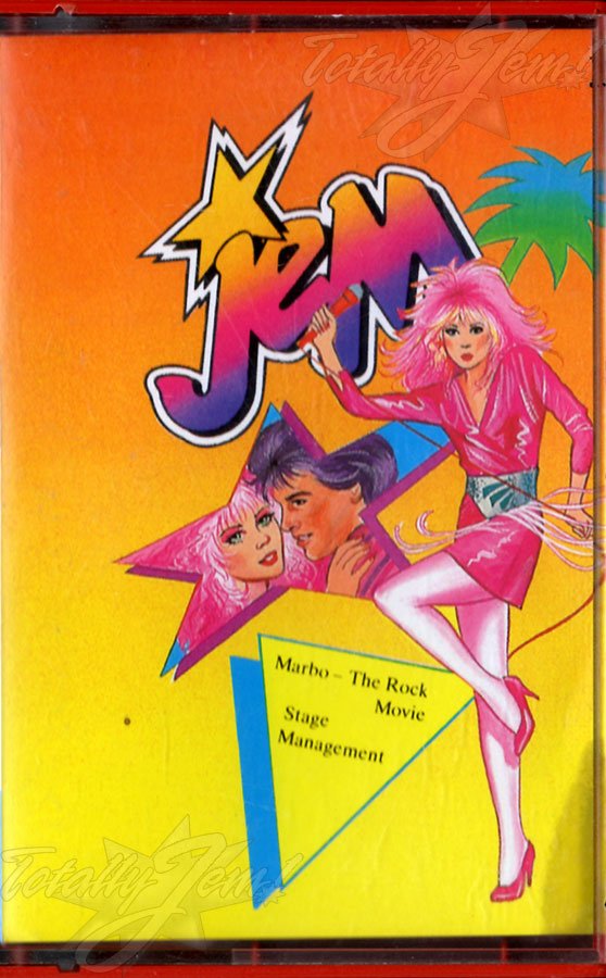 Jem's New Adventures - Double cassette: (Marbo- The Rock Movie, Stage Management, Two Timing, Rocking Roadsters) 1986 World International Publishing/Tempo