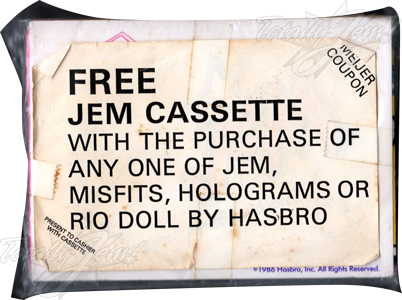 JEM "Free Cassette Offer!"