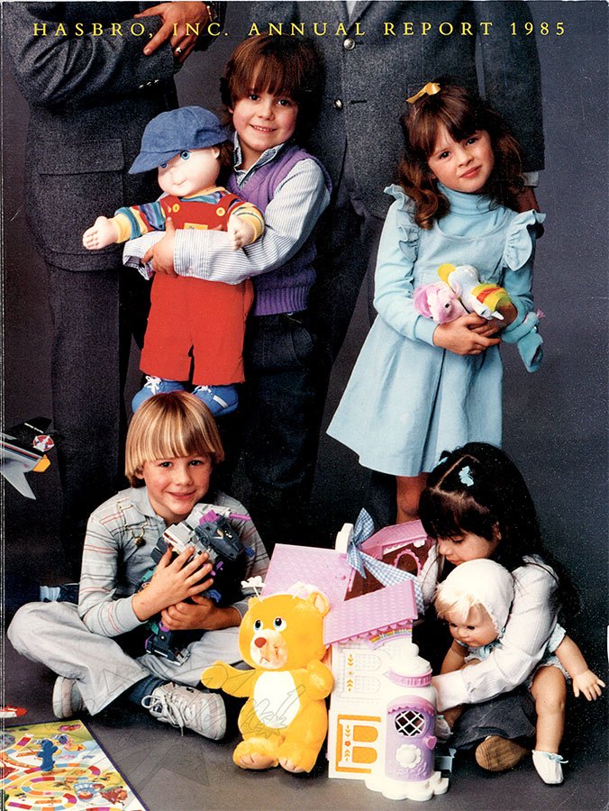 Hasbro 1985 US Annual Report