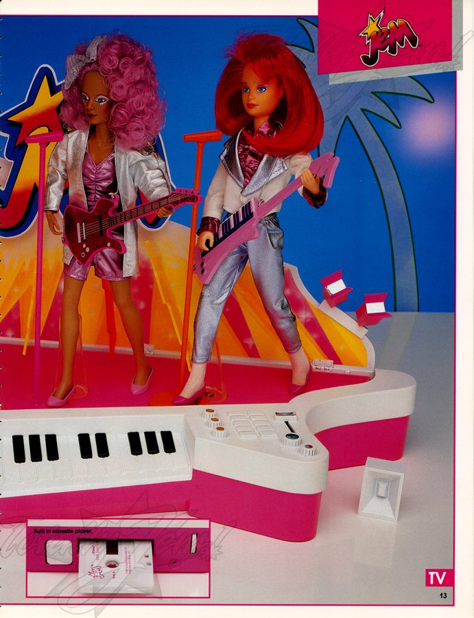 Hasbro 1986 US Toy Fair Catalog - 4100 Star Stage™ with cassette player!