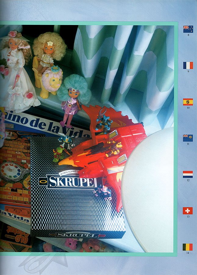 JEM Hasbro 1986 US Annual Report