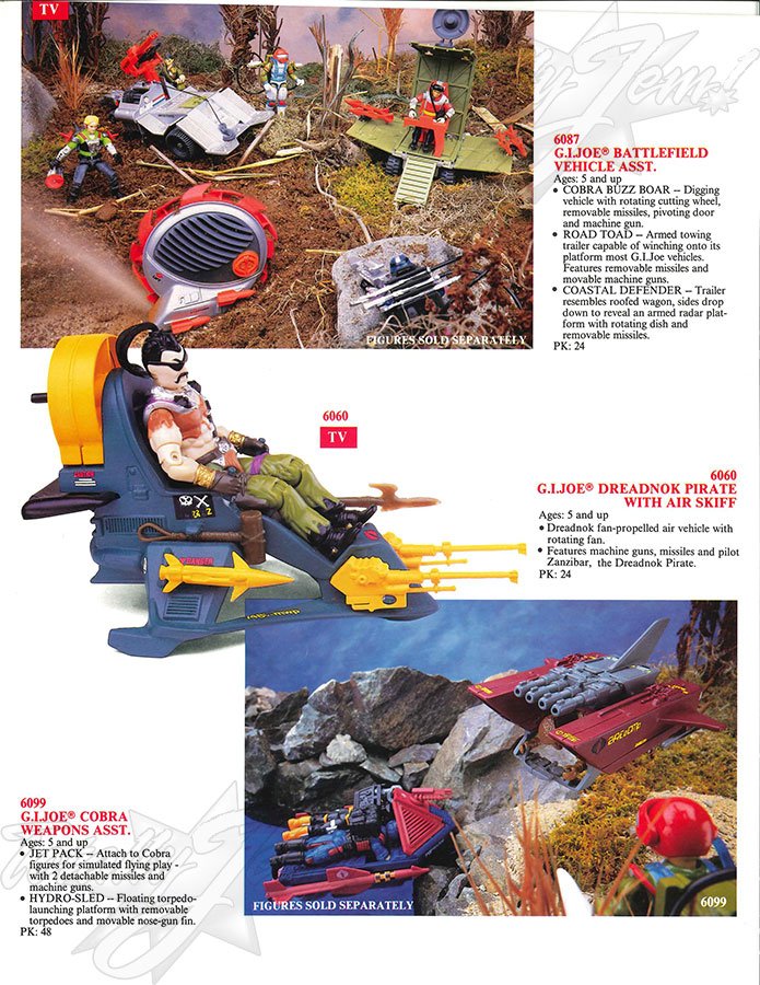 Hasbro 1987 US 1st Quarterly & Media Guide - G.I. Joe