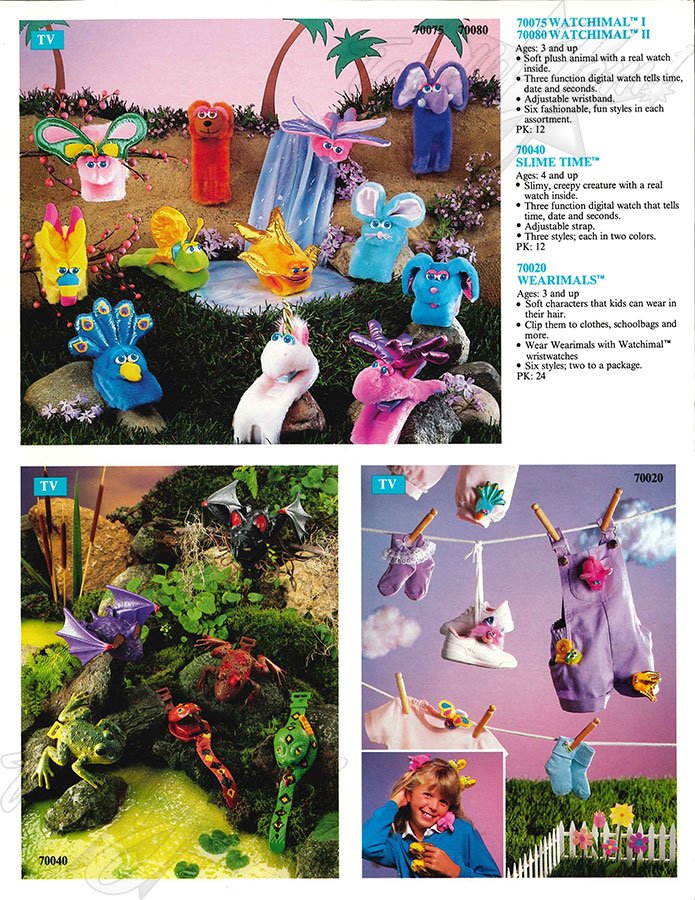Hasbro 1987 US 1st Quarterly & Media Guide - Watchmals