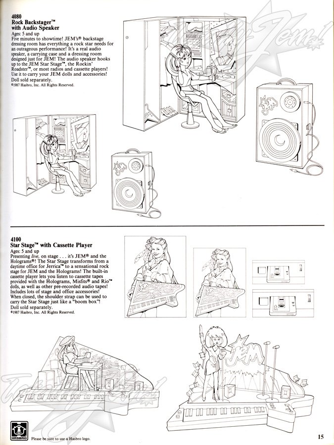 Hasbro 1987 US Line Art Catalog
