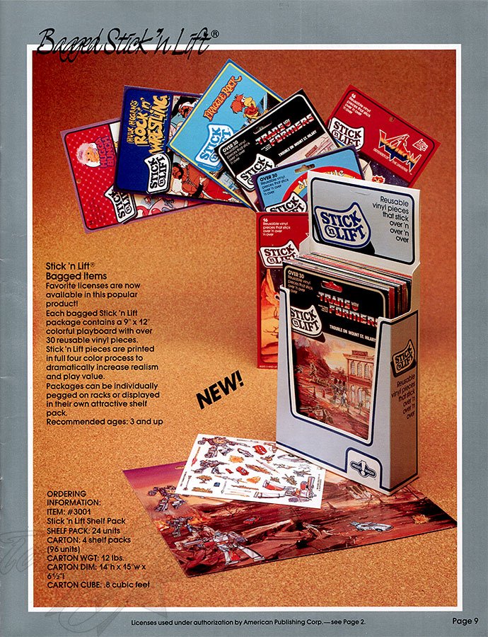 US Presto Magix 1986 Catalog - Jem&trade;