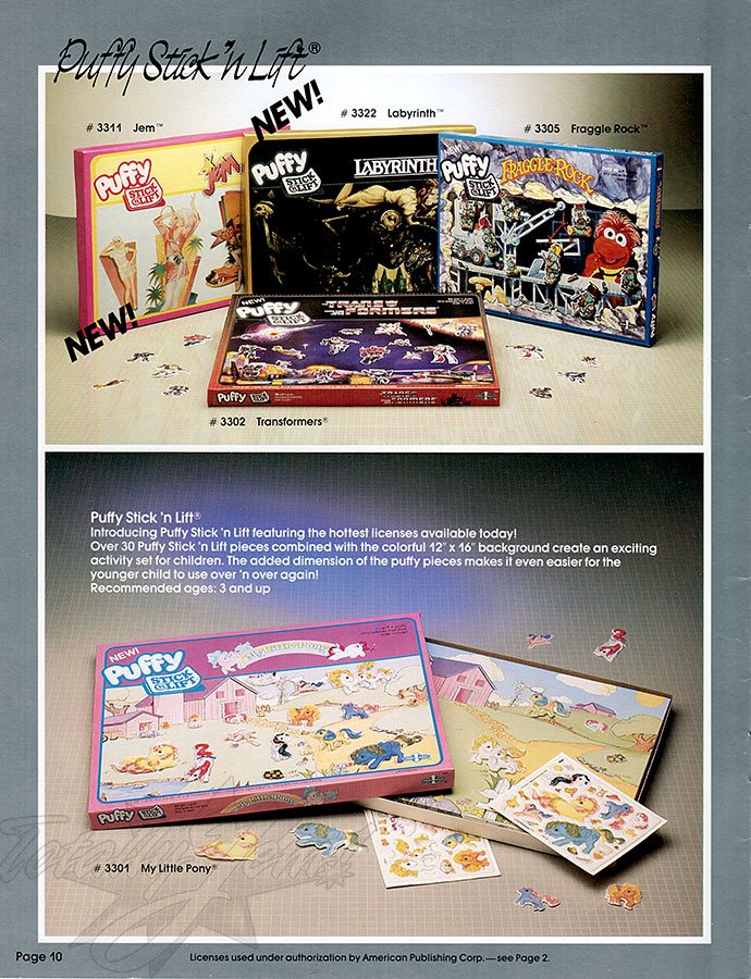 US Presto Magix 1986 Catalog - Jem&trade;
