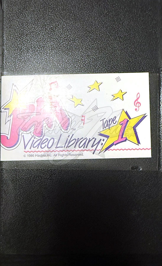theJEM Video Library19856 Sunbow Productions, Inc. 1986 Hasbro, Inc.
