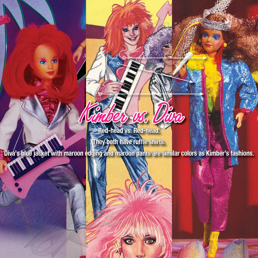 Jem and the Holograms vs. Barbie and the Rockers