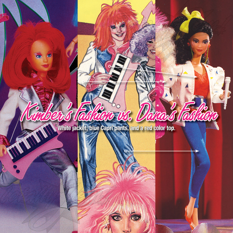 Jem and the Holograms vs. Barbie and the Rockers