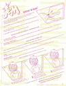 JEM Instructions - Glitter'n Gold Jem/Jerrica 4001 1987 