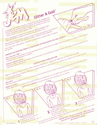 JEM Instructions - Glitter'n Gold Jem/Jerrica 4001 1987 