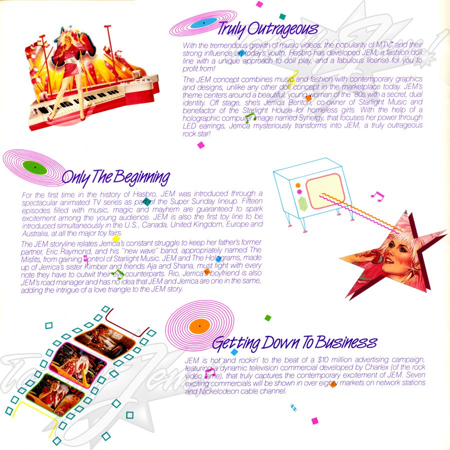 1986 JEM Licensing Kit