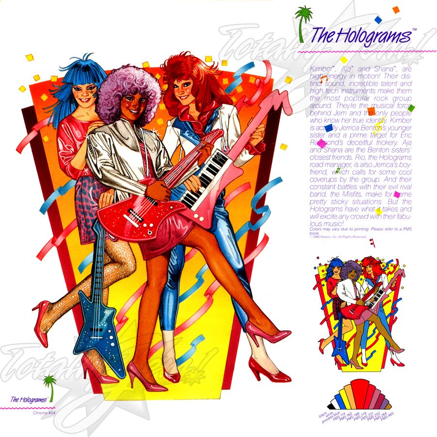 1986 JEM Licensing Kit - The Holograms™