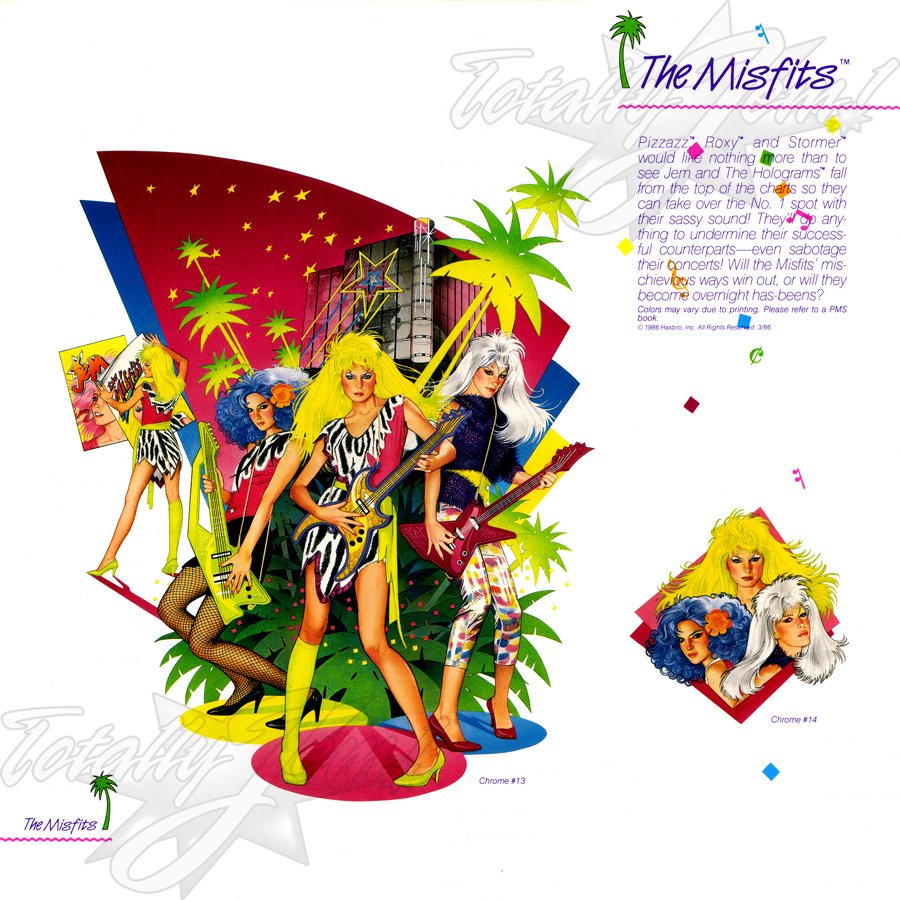 1986 JEM Licensing Kit - The Misfits™