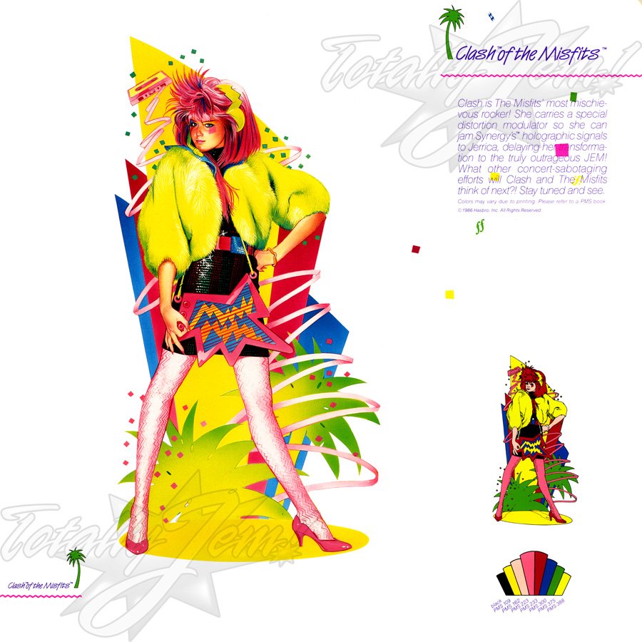 1987 JEM Licensing Update - Clash™ of the Misfits™