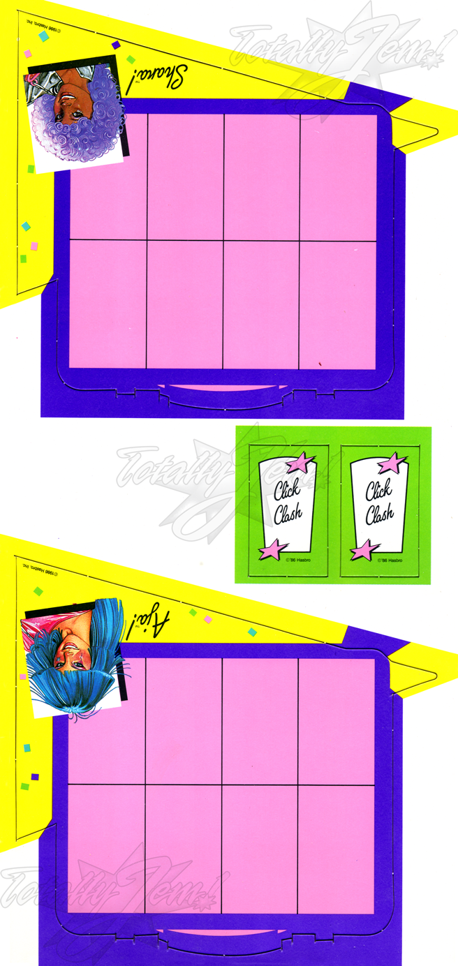 Milton Bradley Fashion Flash Game
Milton Bradley 4610 &copy;1986