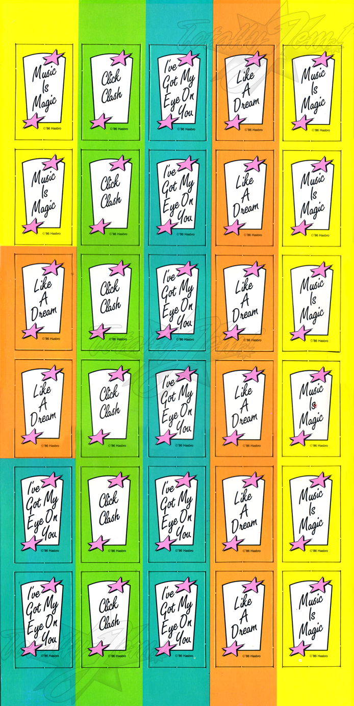 Milton Bradley Fashion Flash Game
Milton Bradley 4610 &copy;1986