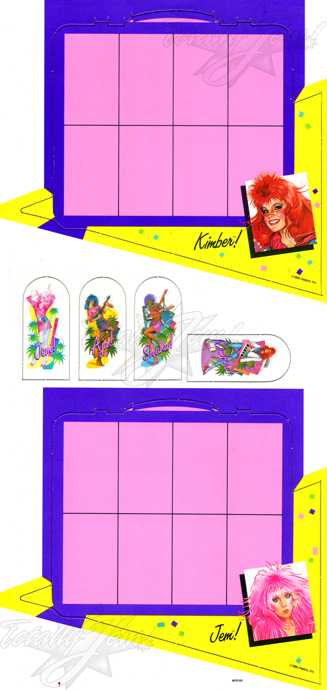 Milton Bradley Fashion Flash Game
Milton Bradley 4610 &copy;1986