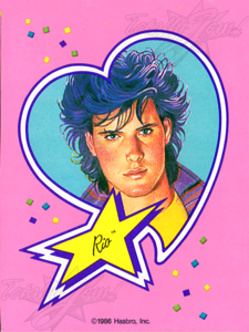 Milton Bradley Rock 'n' Romance GameMilton Bradley 4615 &copy;1986