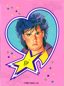 Milton Bradley Rock 'n' Romance GameMilton Bradley 4615 &copy;1986