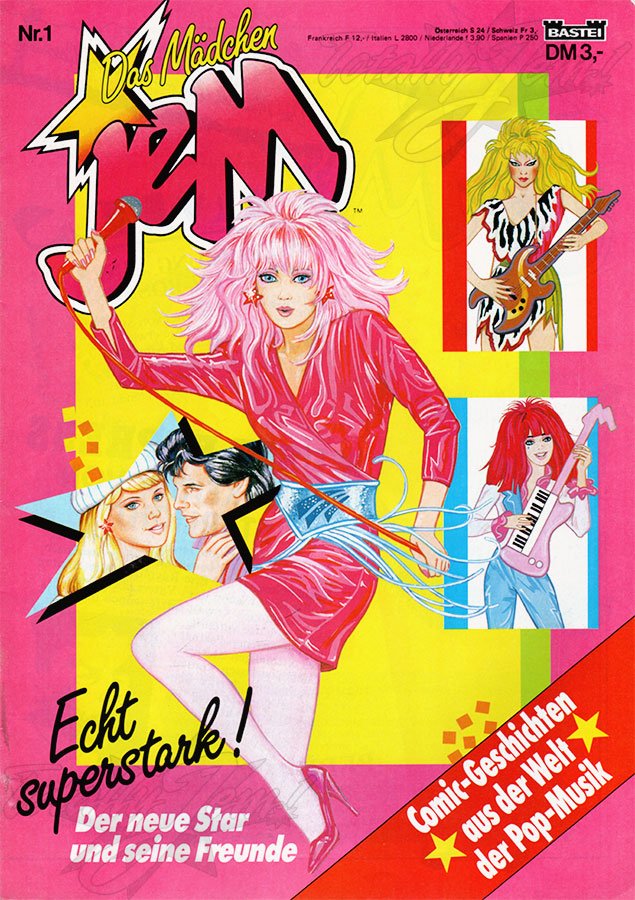 Jem German Comic No 1 BASTEI