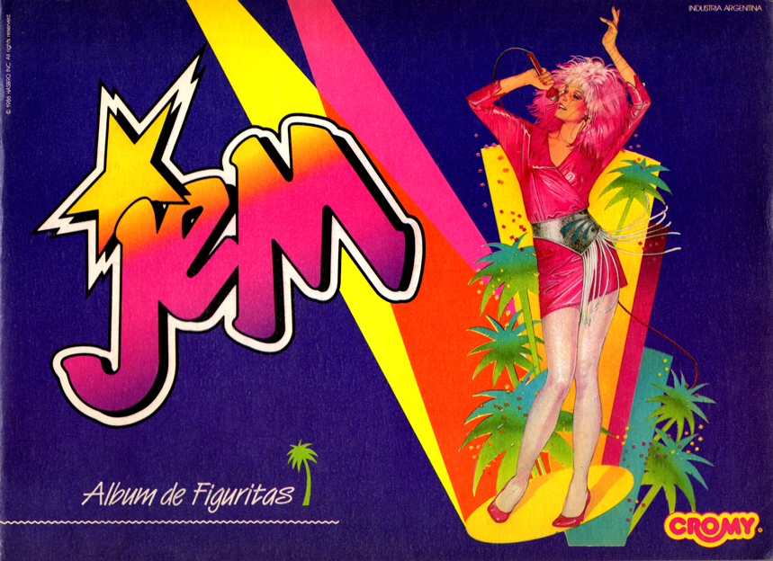 Jem: Sticker Album 
Jem: Sticker Packs 1987 Cromy 