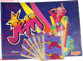 Jem: Sticker Album & Packs - 1987 Cromy