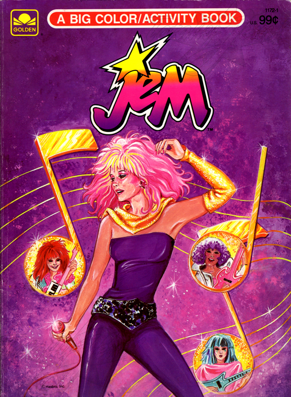 Jem: A Color/Activity Book 
8/19/1986
A Golden Book/Western Pub. Co.
1172-1