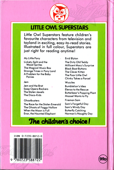 The Stolen Jewels 
1986
Little Owl Superstars 
8812 