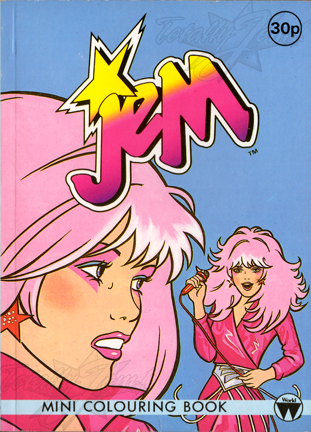 Jem: Mini Colouring Book 
1986 
World International Publishing/Tempo 
8677