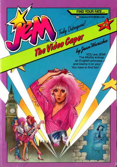 Find Your Fate: Jem #2 - The Video Caper (by Jean Waricha)
1986 - republished?
Random House
33794