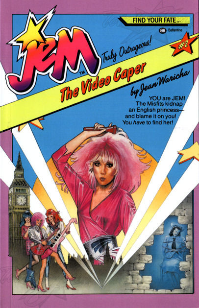 Find Your Fate: Jem #2 - The Video Caper (by Jean Waricha)
1986 - republished?
Random House
33794