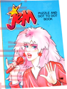 Jem: Puzzle and Dot to Dot Book - 1986 World International Publishing/Tempo 8625