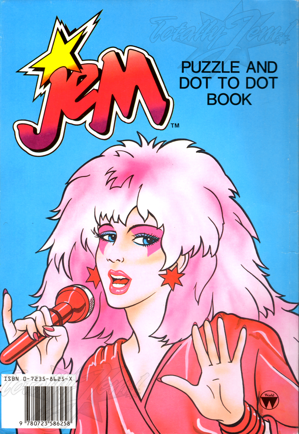 Jem: Puzzle and Dot to Dot Book 
1986 
World International Publishing/Tempo 
8625