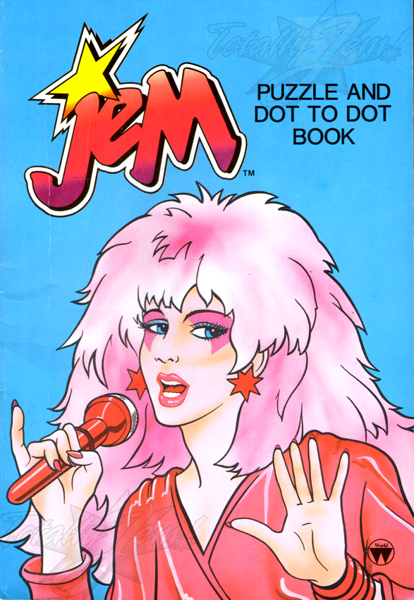 Jem: Puzzle and Dot to Dot Book 
1986 
World International Publishing/Tempo 
8625
