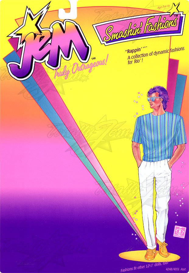 Smashin' Fashions - Rio's Fashions Blistercard