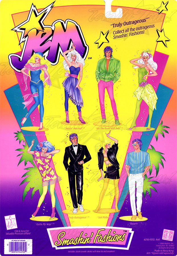 Smashin' Fashions - Rio's Fashions Blistercard