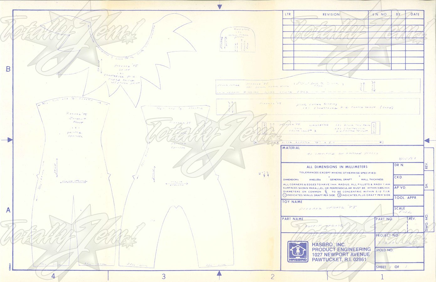 Pizzazz Update '88