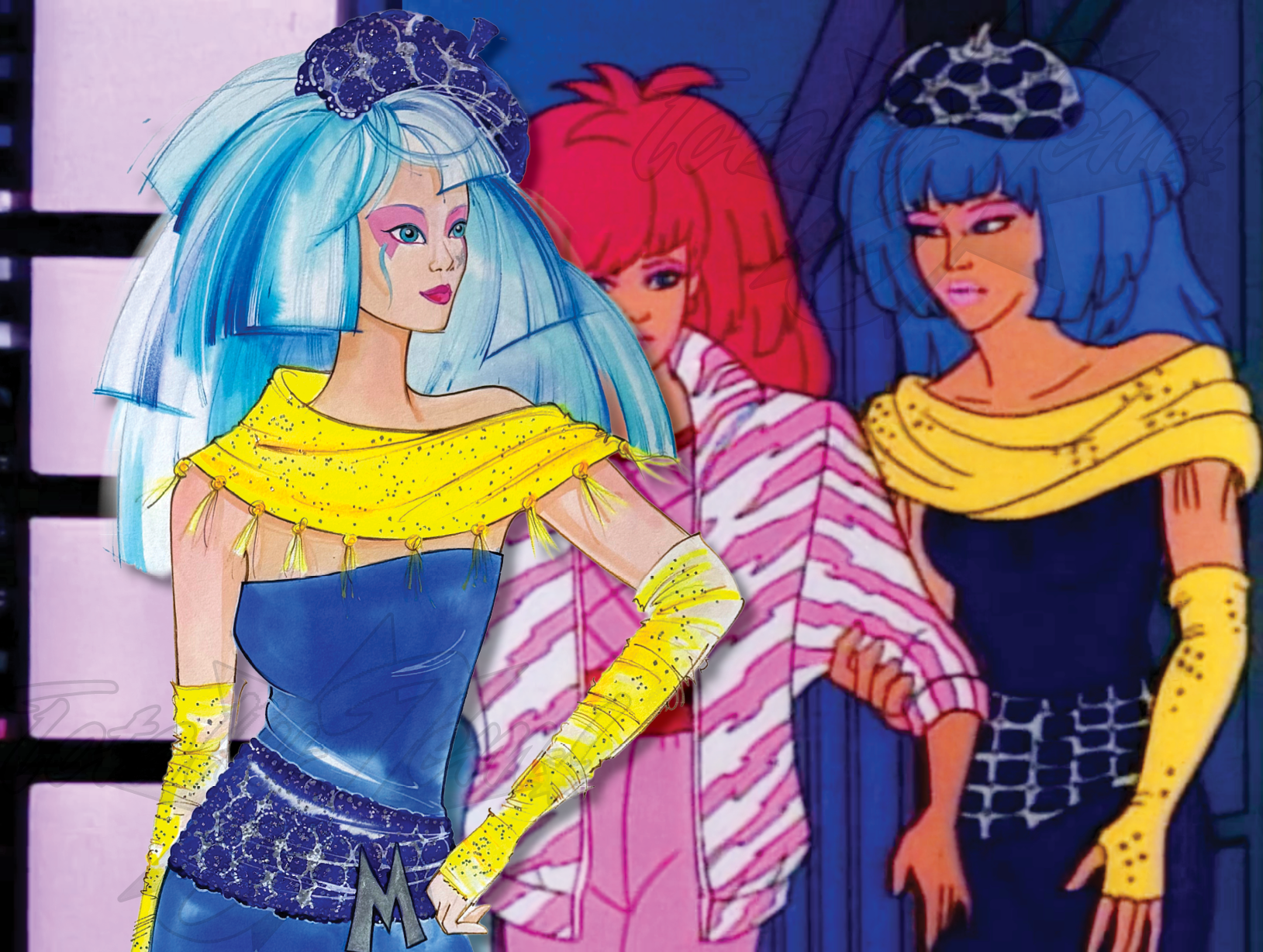 Jem Presentation Illustration Smashin' Fashions