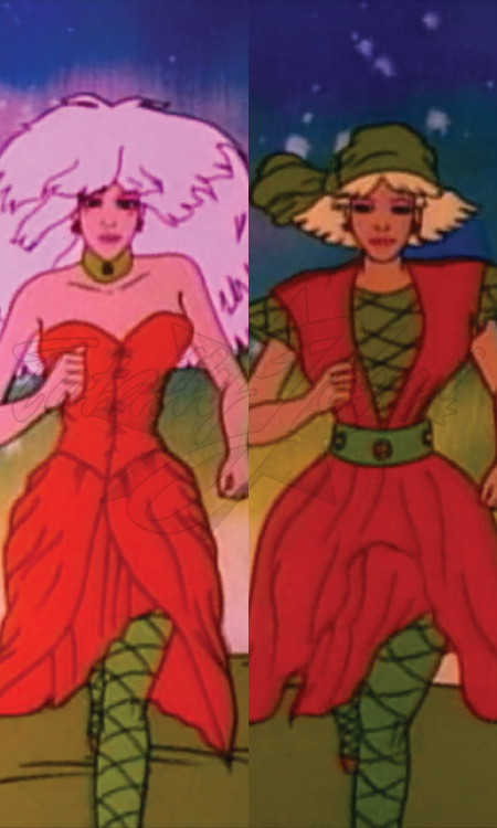 Jem fashion as seen in the Sunbow Productions, Inc., cartoon series.