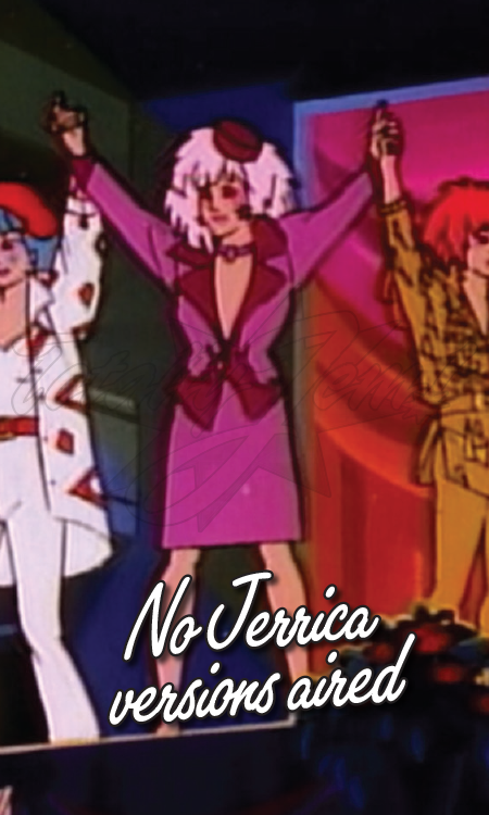 Jem fashion as seen in the Sunbow Productions, Inc., cartoon series.