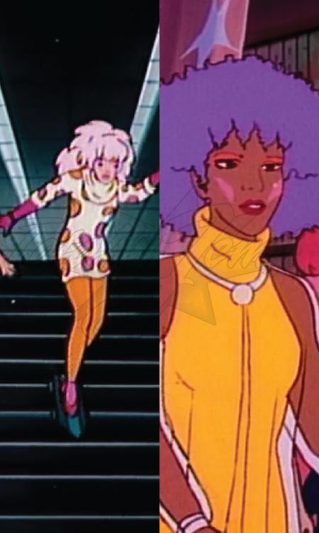 Jem fashion as seen in the Sunbow Productions, Inc., cartoon series.