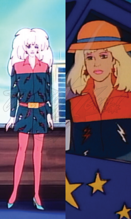 Jem fashion as seen in the Sunbow Productions, Inc., cartoon series.