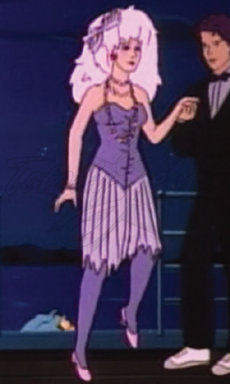 Jem fashion as seen in the Sunbow Productions, Inc., cartoon series.