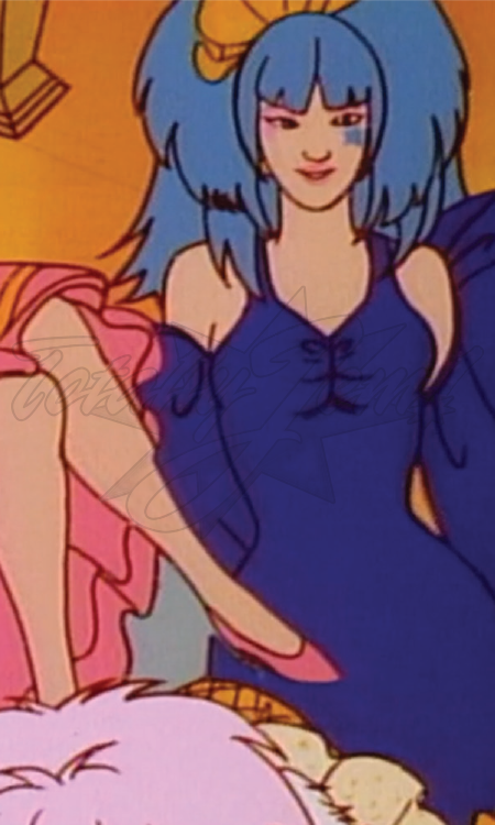 Jem fashion as seen in the Sunbow Productions, Inc., cartoon series.
