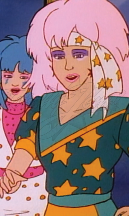 Jem fashion as seen in the Sunbow Productions, Inc., cartoon series.